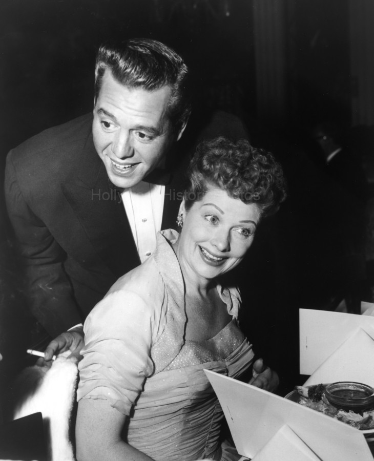 Lucille Ball 1954 With Desi Arnaz WM.jpg
